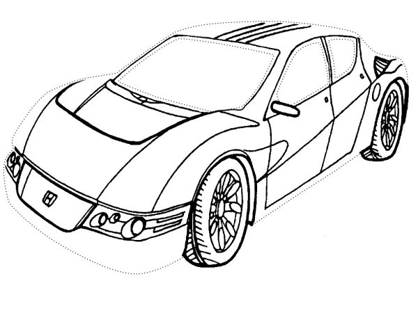 Рисовалка машины для мальчиков