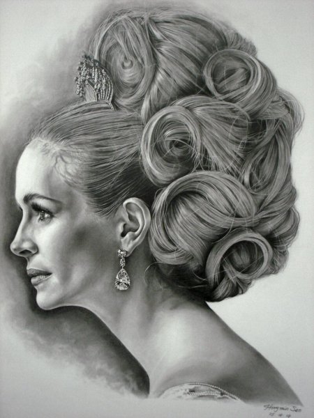 Эскизы причесок