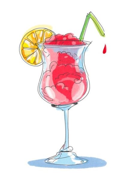 Коктейль для срисовки