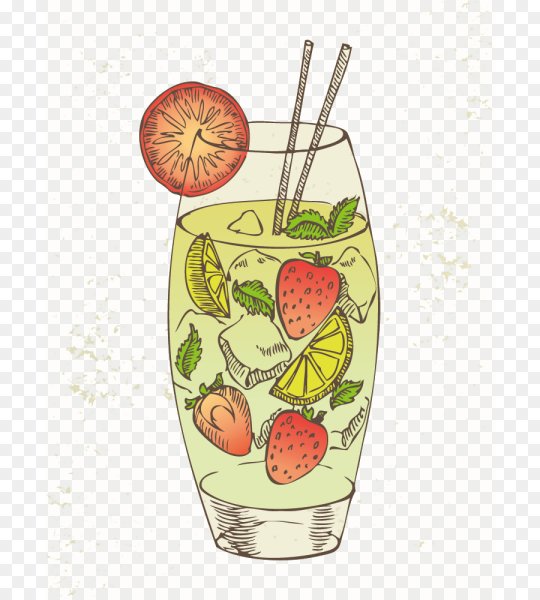 Модные напитки нарисовать