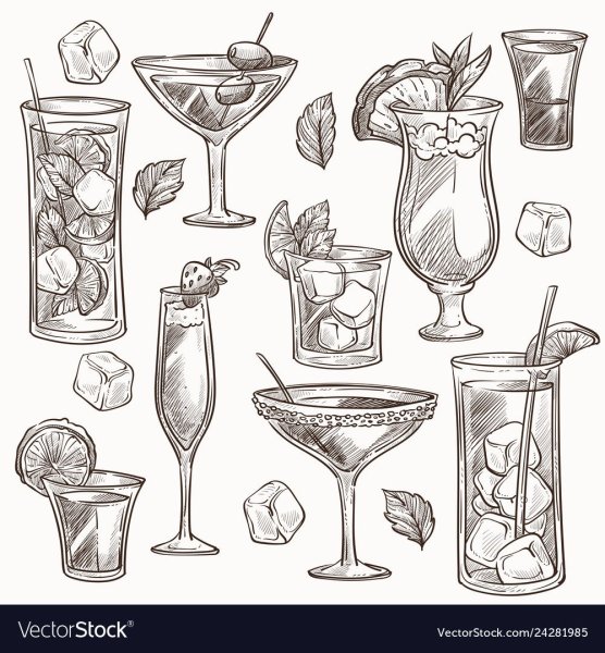 Напитки раскраска для детей