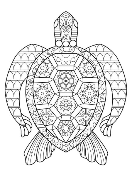Мандала черепаха