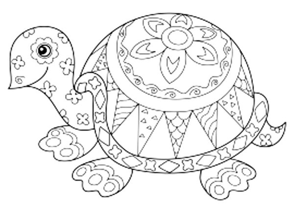Раскраски антистресс для детей 6 лет