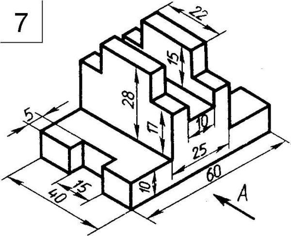 Творческие задания по черчению 3d AUTOCAD