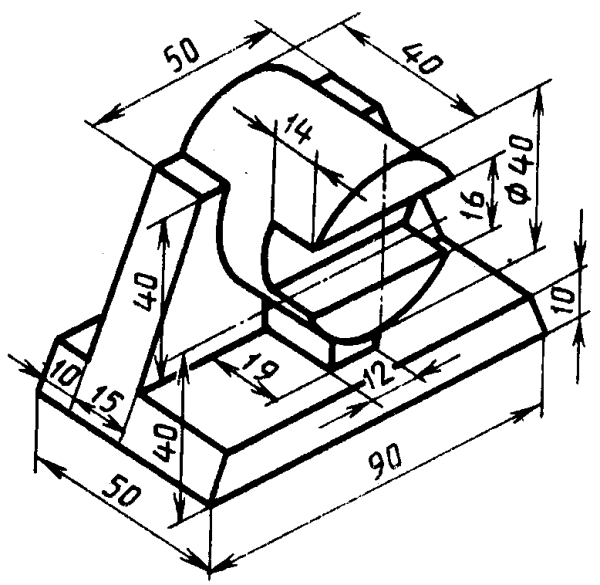 Творческие задания по черчению 3d AUTOCAD