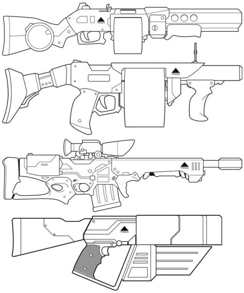 Чертежи оружия