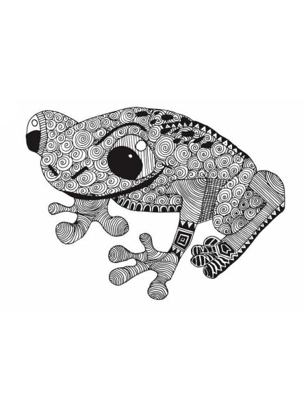 Зентангл водоросли