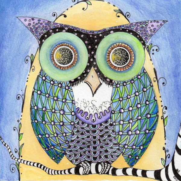 Графика гелевой ручкой