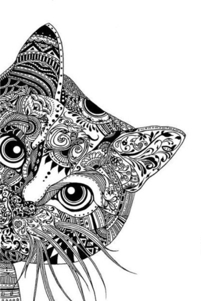 Мандала кошка