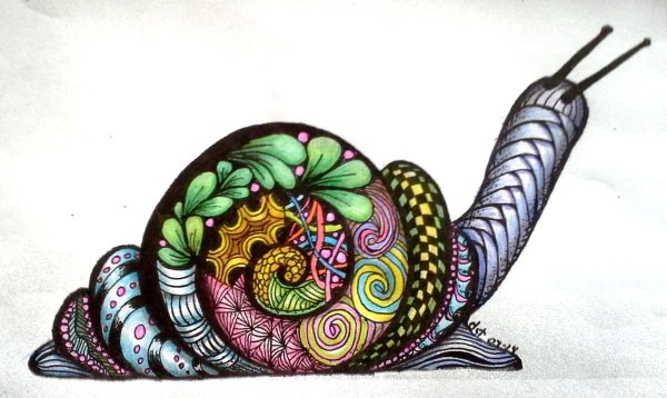 Орнамент Павлин Мандала