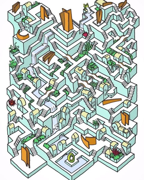 Трехмерный Лабиринт