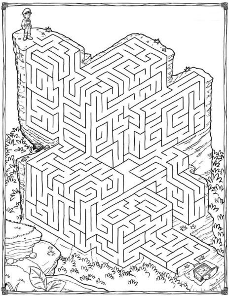 Необычные лабиринты для детей