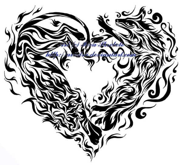 Тату Наброски на бумаге