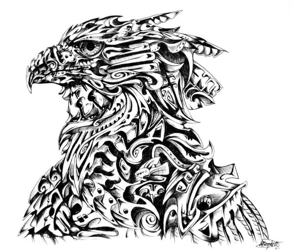 Тату эскизы сложные