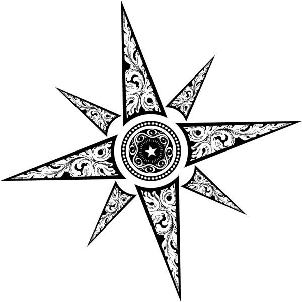 Стилизованное изображение звезды