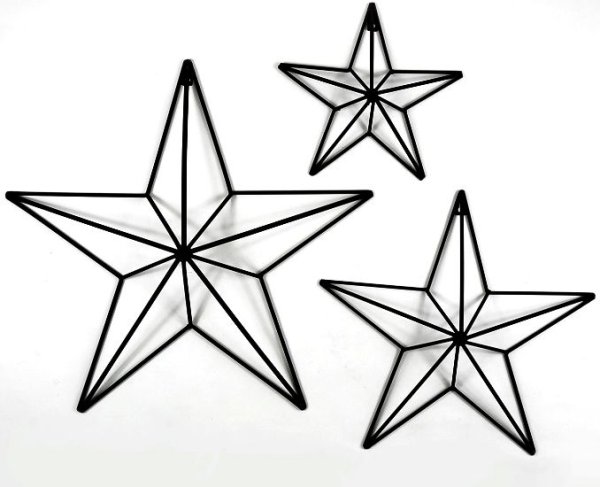 Звезда раскраска для малышей
