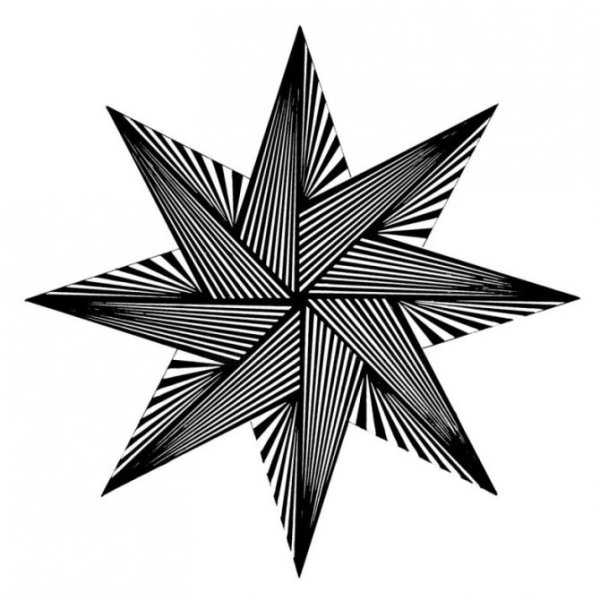 8ми угольная звезда