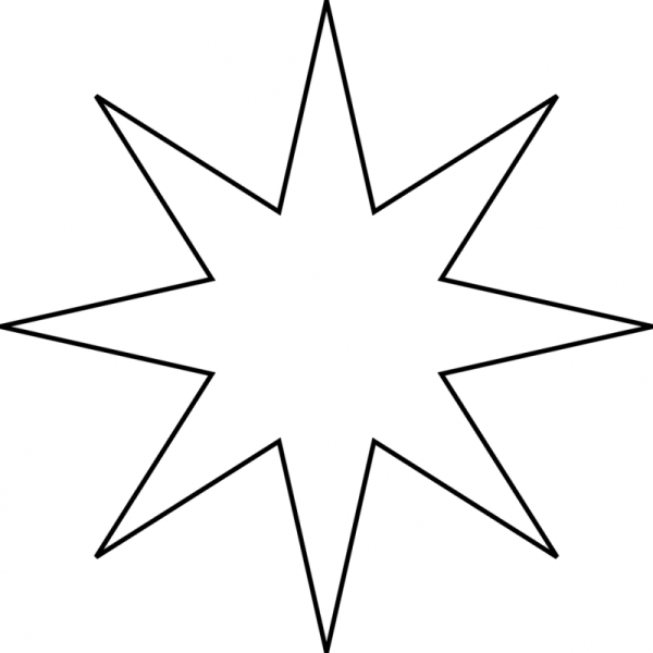 Звездочка карандаш