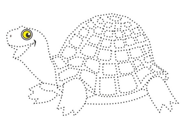 Черепашка по точкам