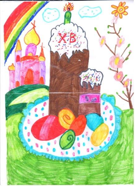 Рисование Пасха