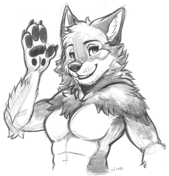 Фурри оборотень TF