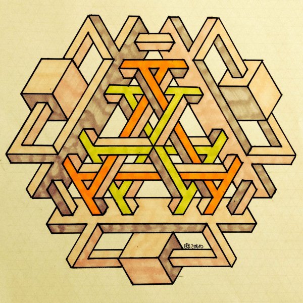 Эшер Мауриц геометрия