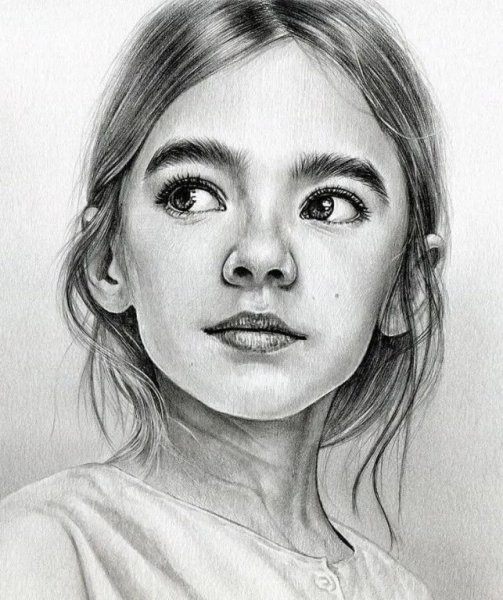 Реалистичные рисунки карандашом