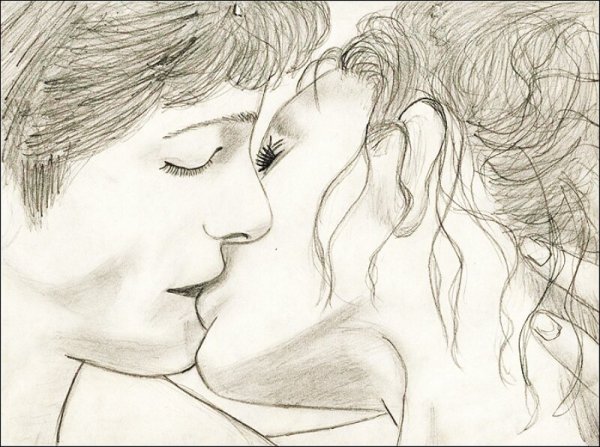 Любовные рисунки карандашом