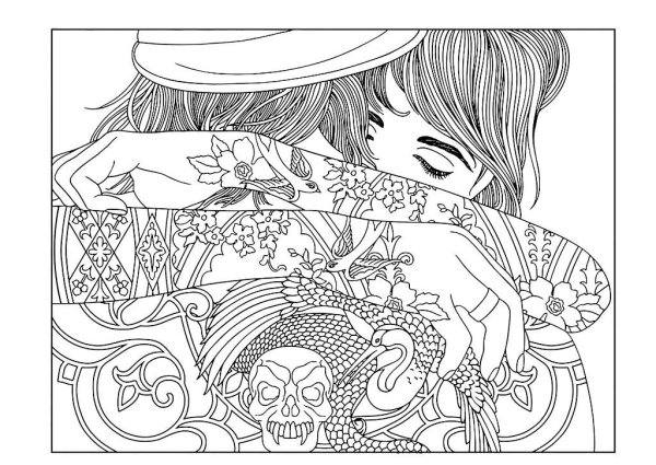 Раскраски для взрослых