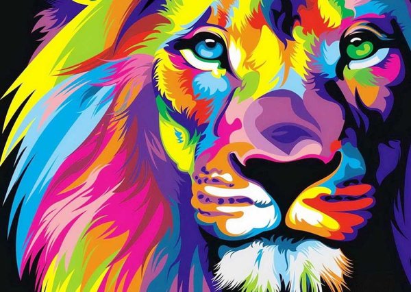 Радужный Лев mg2034