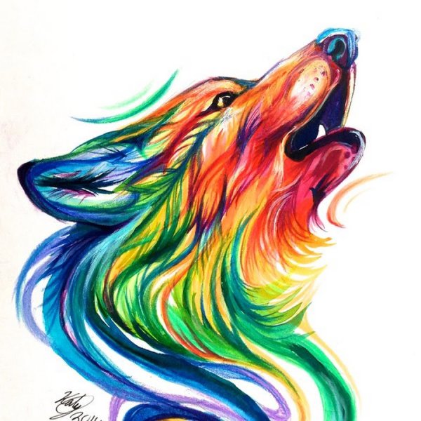 Радужные волки