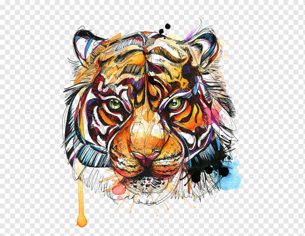 Животные в стиле арт