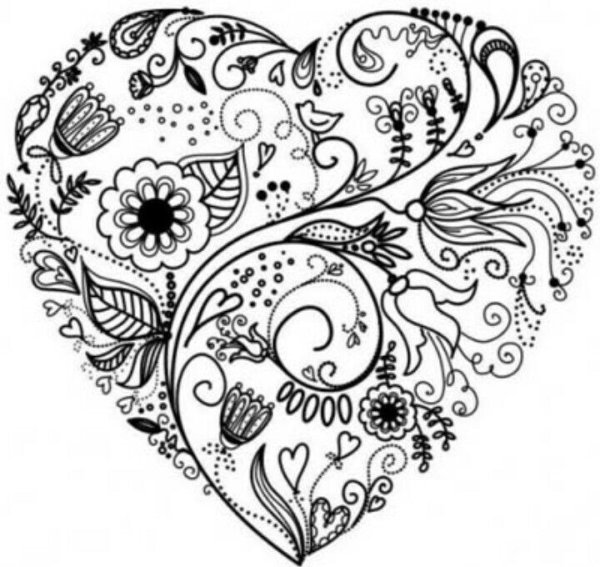 Сложный Лабиринт сердце