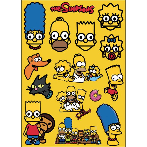 Шаблоны стикеров для печати