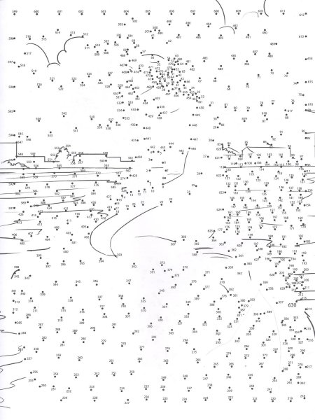Рисование по цифрам сложные
