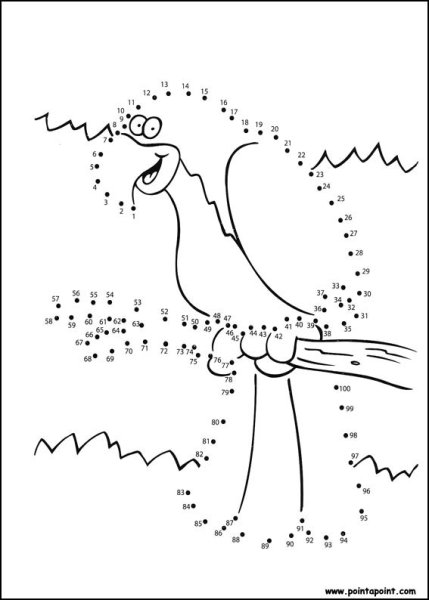 Дорисовать рисунок по точкам