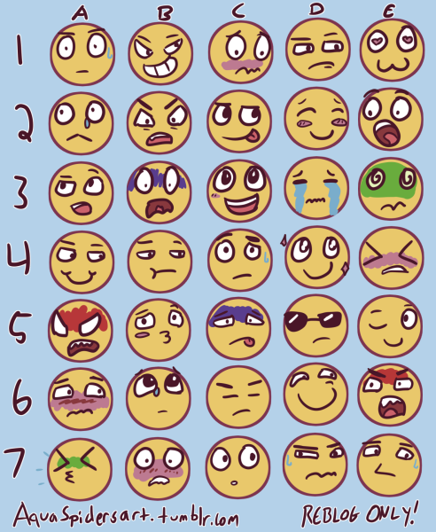 Смайлы для рисования