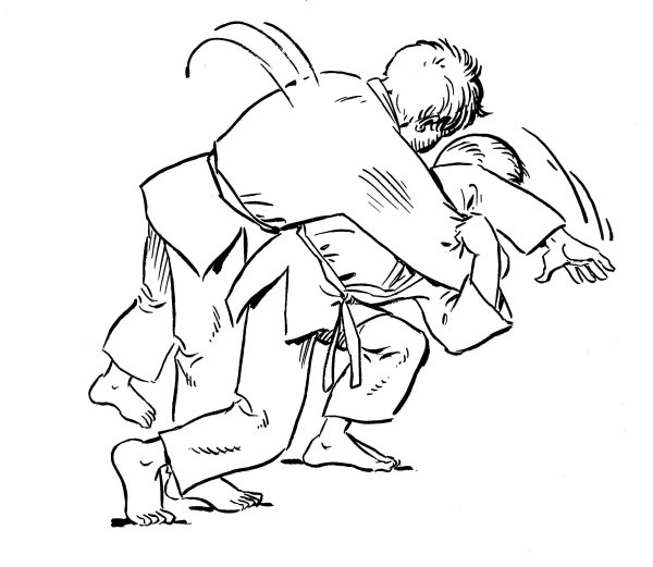 Дзюдо карандашом