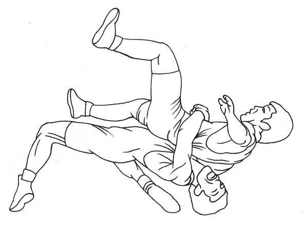 Самбо раскраска