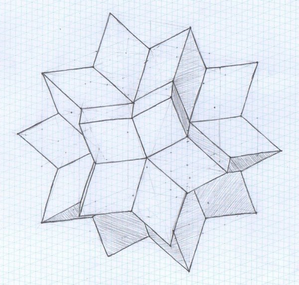 Сложные геометрические фигуры для рисования