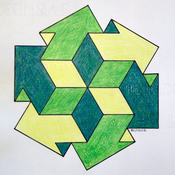 Необычные изометрические фигуры