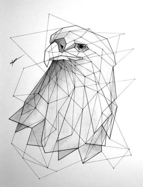 Животные в геометрическом стиле