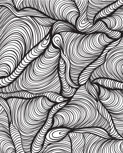 Фрактал из линий