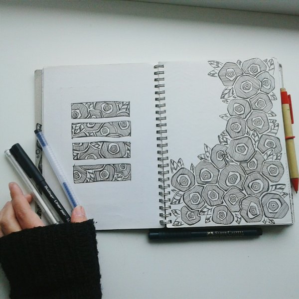 Украшения для скетчбука