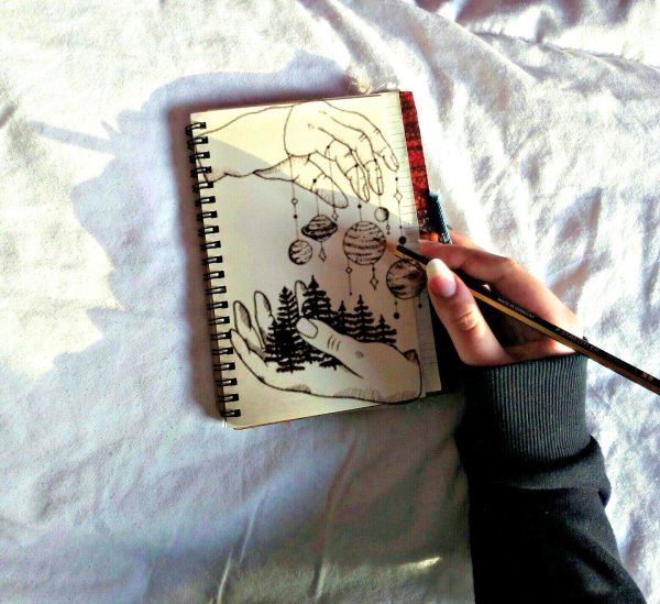 Блокноты для рисования скетчей