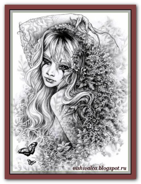 Раскраски девушки