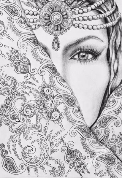 Selina Fenech раскраска