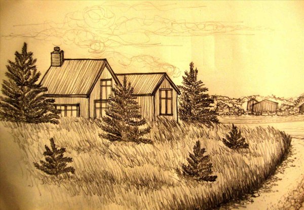 Наброски пейзажа