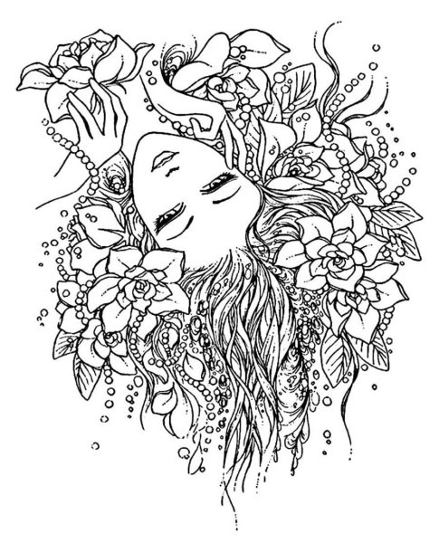 Раскраска антистресс