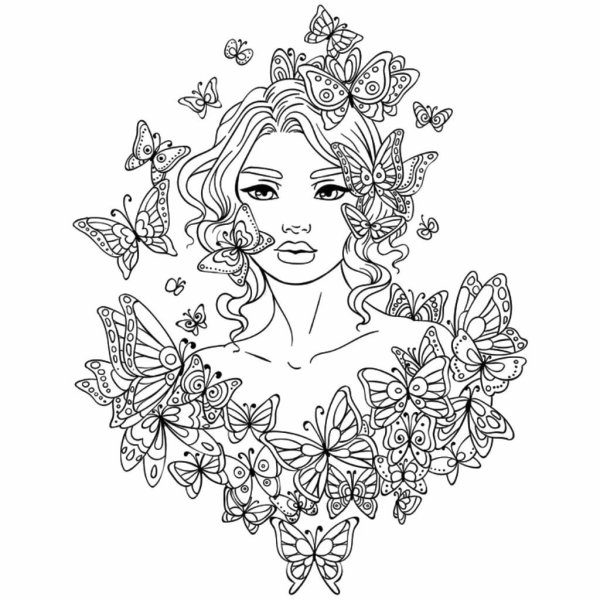 Раскраска антистресс